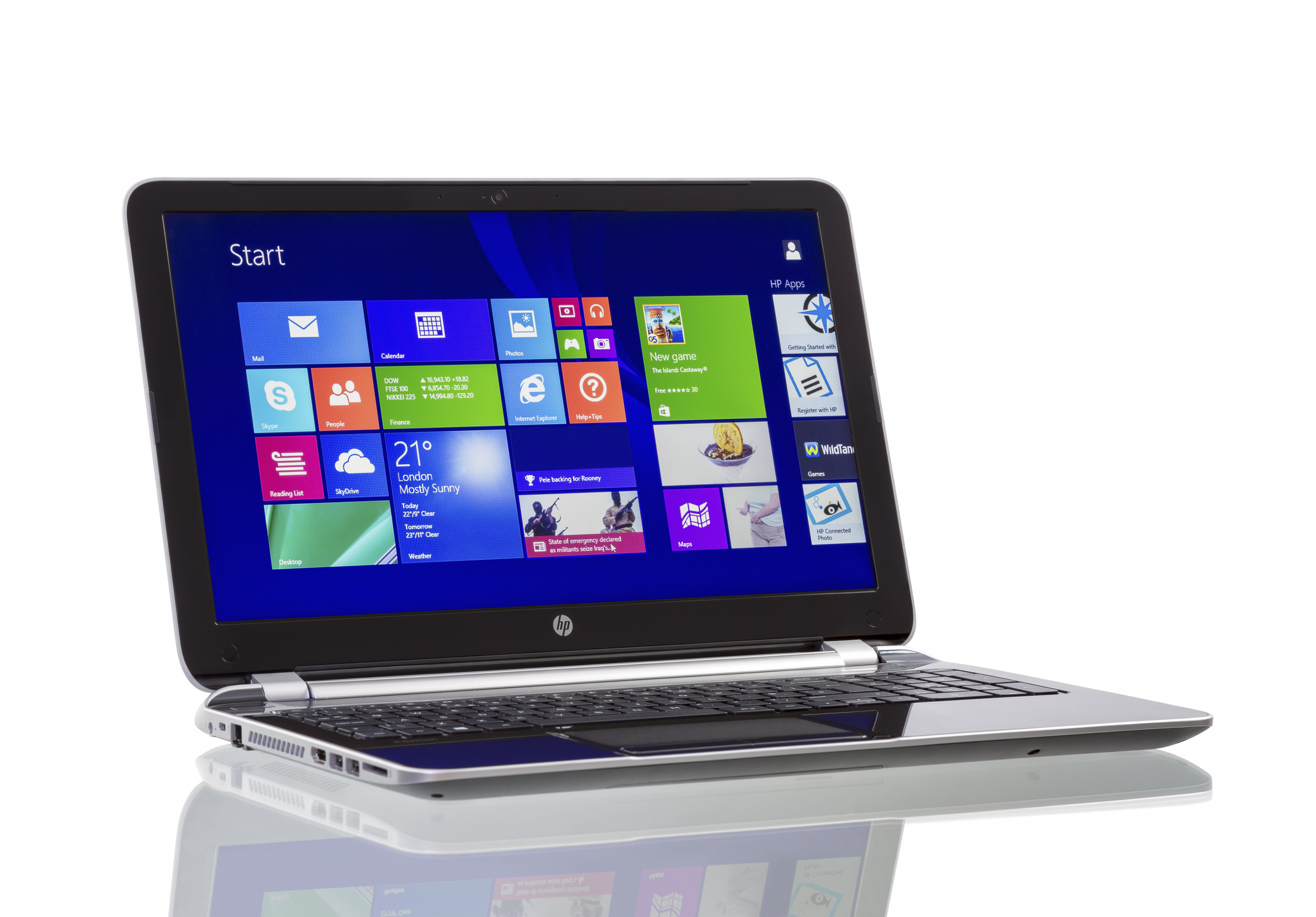 HP Pavilion 15-n230us Notebook PC (ENERGY STAR) with Windows 8.1, newest operating system from Microsoft.